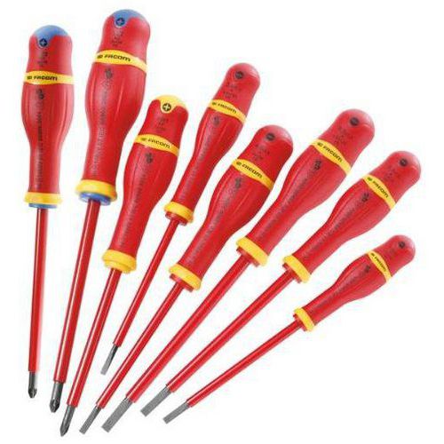 Set of ATD.JVE PROTWIST® insulated screwdrivers - 1000 V - Facom
