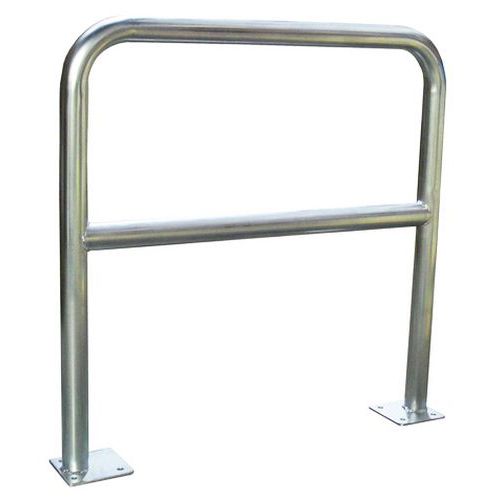 Safety barrier - Plate mounting
