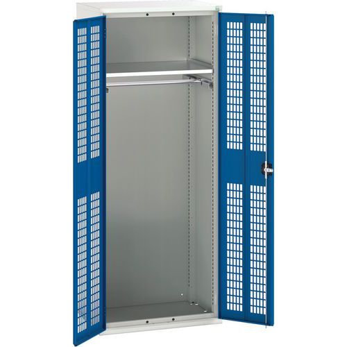 Bott Verso Ventilated PPE Cupboard With 1 Shelf HxW 2000x800mm