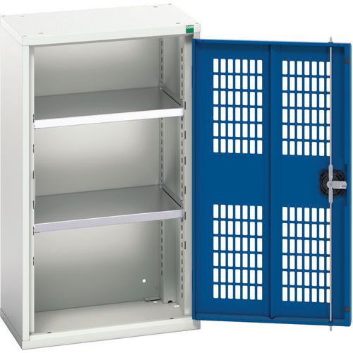 Bott Verso 2 Shelf Ventilated Metal Storage Cupboard WxD 525x350mm