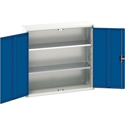 Bott Verso Metal Storage Cupboard 2 Shelves - 1000x1050mm - Spacious Bott Verso Metal Storage Cupboard 2 Shelves - 1000x1050mm - Spacious
