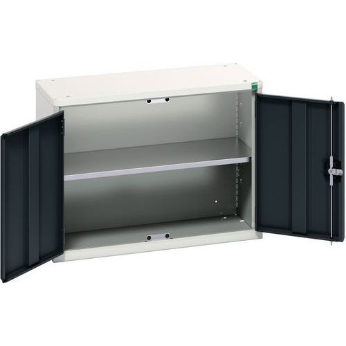 Bott Verso Wall Mounted Metal Cabinet With Shelving HxW 600x800mm