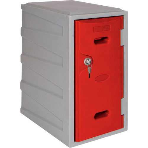 Plastic Dry Area School/Gym Locker - 4 Colours - Coin Lock - Elite
