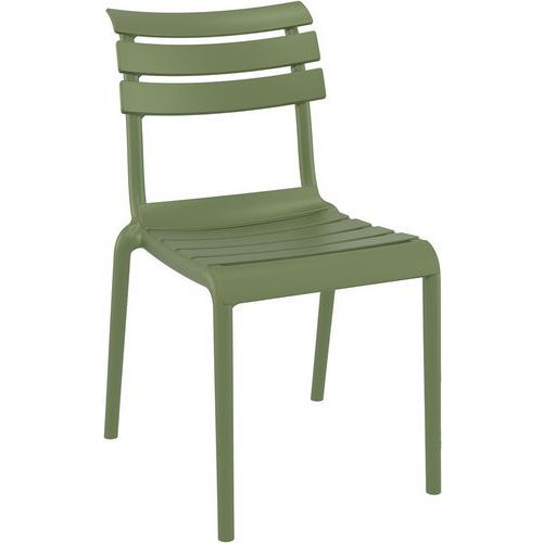 Helen Side Chair –Weather-Resistant, Stackable, Multiple Colours - Zap