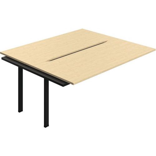 2-Person Bench Extension Accessory With Cut Out - 1800x800mm - Synergy
