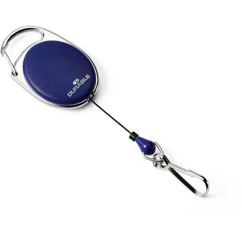 Style roller clip badge holder