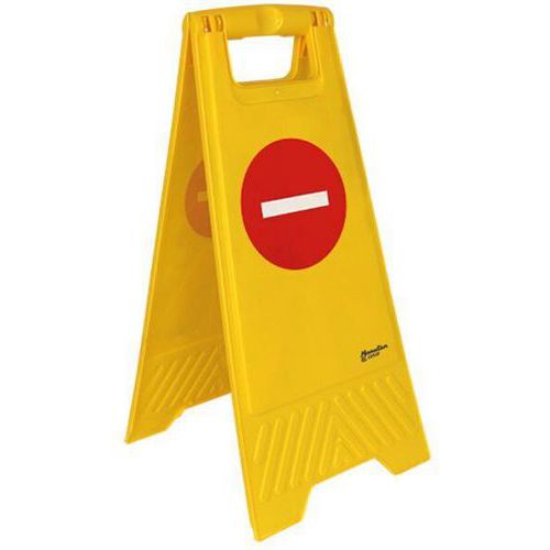 Warning stand - No entry - Manutan Expert Warning stand - No entry - Manutan Expert