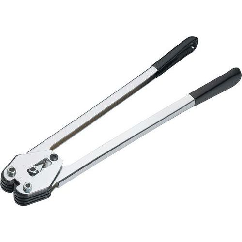 Medium Duty Pallet Strapping Sealer Tool - 19mm Offset Jaw Medium Duty Pallet Strapping Sealer Tool - 19mm Offset Jaw