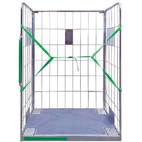 Industrial Roll Container Trolley/Cart - 300kg Capacity