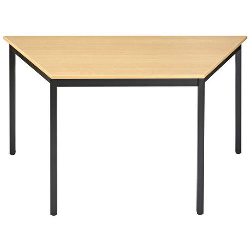 Trapezoid Conference Table - Modular Office Desks - MFC Top - Manutan Expert