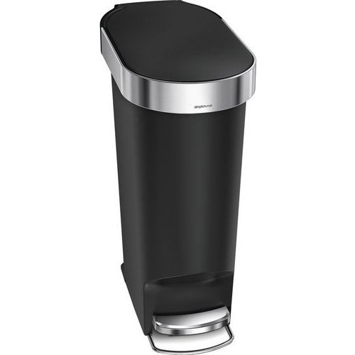 Simplehuman 45L Slim Soft-Close Pedal Bin - Tough Plastic -Home/Office Simplehuman 45L Slim Soft-Close Pedal Bin - Tough Plastic -Home/Office