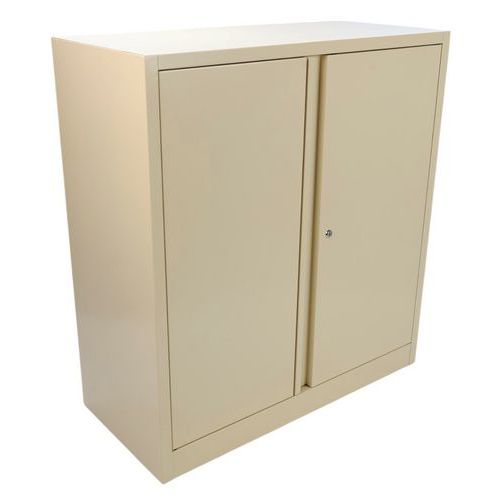 Compact, single-unit cabinet with hinged door - Height 100 cm - Manutan Expert Compact, single-unit cabinet with hinged door - Height 100 cm - Manutan Expert