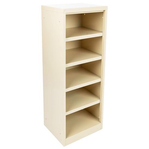 Open storage column - Five compartments - Manutan Expert