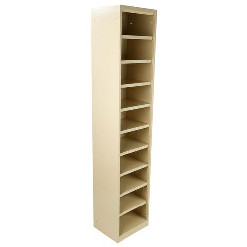 Open storage column - Ten compartments - Manutan Expert