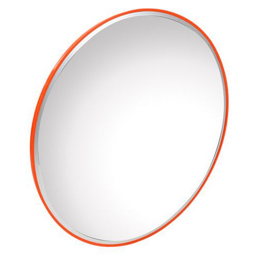 Round Safety Mirror - Convex - Outdoor/Indoor Traffic - Manutan Expert
