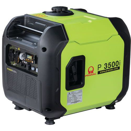 Pramac P3500i Inverter Portable Petrol Generator - OHV Engine - 230V