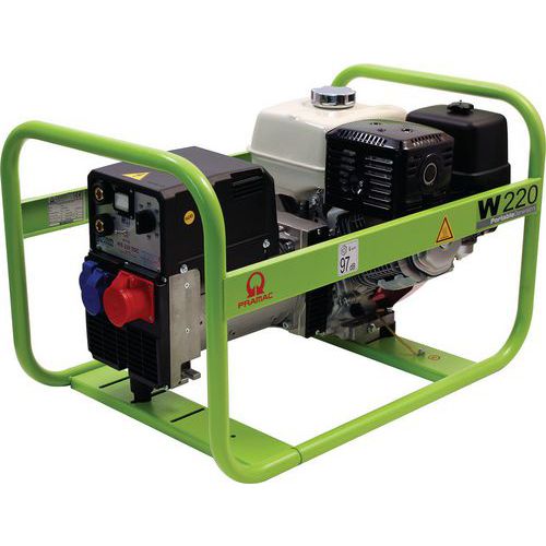 Pramac W200 DC Welder 3.6 KVA Generator - Direct Current - 40-200 Amp