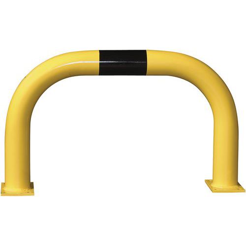 Yellow/Black Indoor Warehouse Safety Barrier - Heavy Duty - BLACK BULL