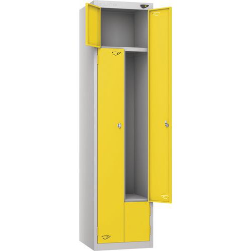 Carbon Zero Z Style Locker - 1800x380x450mm - Cam Locks - Pure Prime