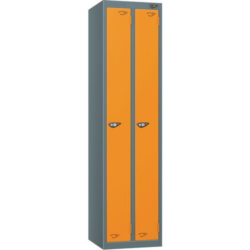 Carbon Zero Twin Column Locker Nest - 1800x450x450mm - Cam Locks -Pure