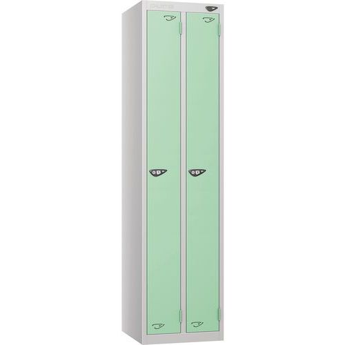 Carbon Zero Twin Column Locker Nest - 1800x450x450mm - Cam Locks -Pure