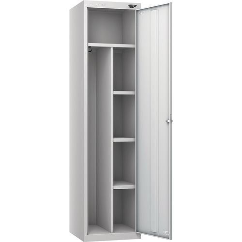 Carbon Zero Uniform/Janitor/Workwear Locker - 1800x450x450mm - Pure