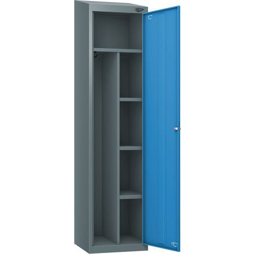 Carbon Zero Sloped Uniform/Workwear Locker - 1800x450x450mm - Pure