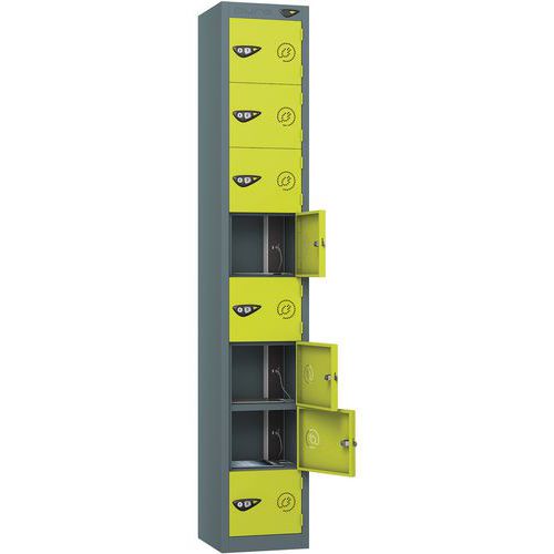 Powered Tablet Charging Locker With 8 Doors & 2-USBs - Pure Power