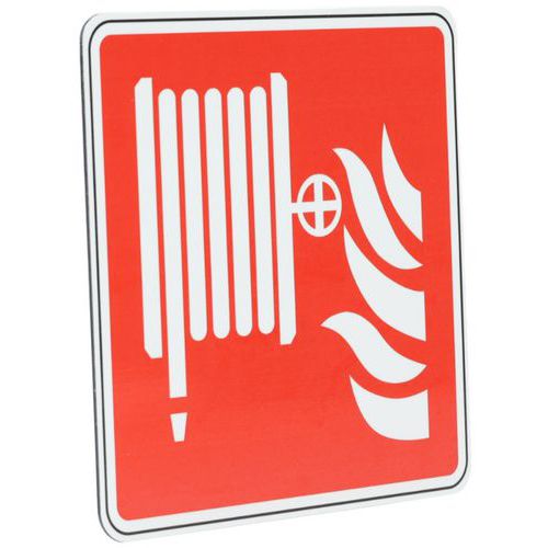 Adhesive sign - Fire hose reel - Manutan Expert Adhesive sign - Fire hose reel - Manutan Expert