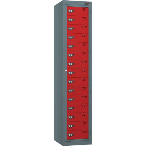 Carbon Zero 15-Door Garment/PPE Collection Metal Storage Lockers -Pure