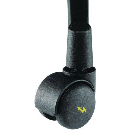 Black Anti-Static Individual Castor Accessory