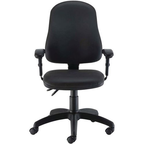 Ergonomic Operator Chair - High Back - Adjustable Arms - Calypso 2