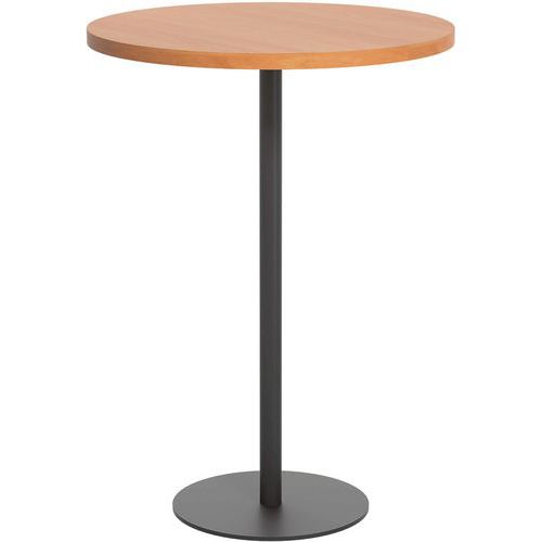Circular High Reception/Breakout Room Table - HxW 1105x800mm -Contract
