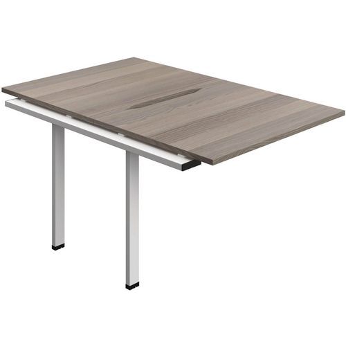 2-Person Bench Extension Accessory With Cut Out - 1000x800mm - Synergy