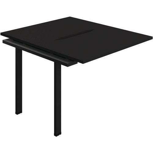 2-Person Bench Extension Accessory With Cut Out - 1000x700mm - Synergy