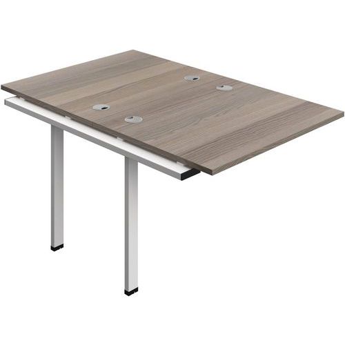 2-Person Bench Extension Accessory & Cable Ports - 1000x800mm -Synergy