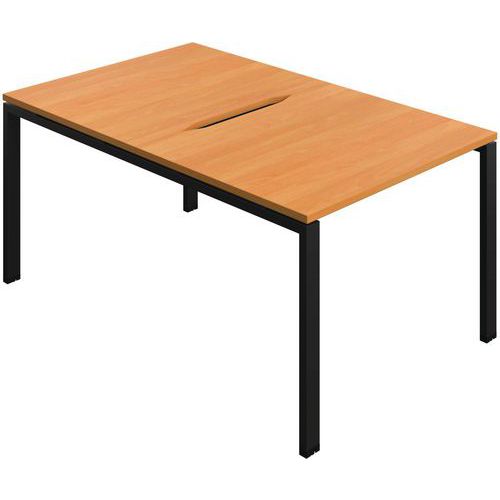 2-Person Home/Office Bench/Table - Post Legs - WxD 1000x800mm -Synergy
