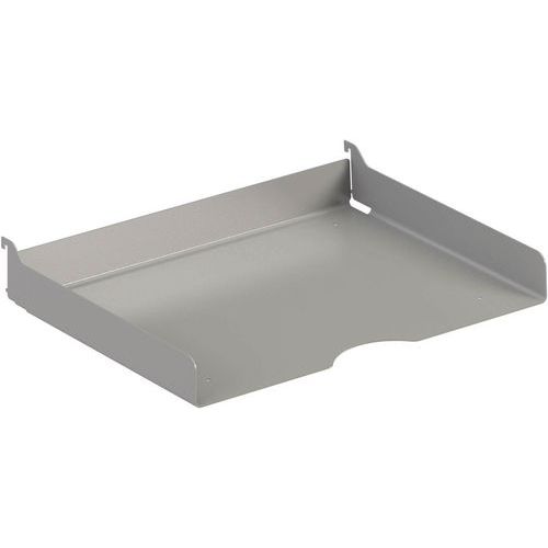 A4 Metal Paper Tray Accessory - Black White Or Silver