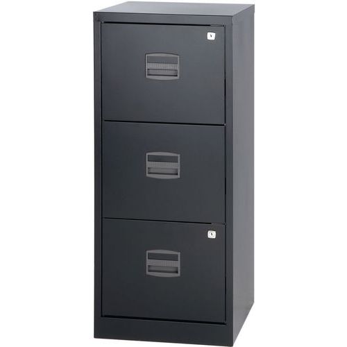 Bisley 3-Drawer Steel A4 Personal Suspension Filer Pedestal/Cabinet