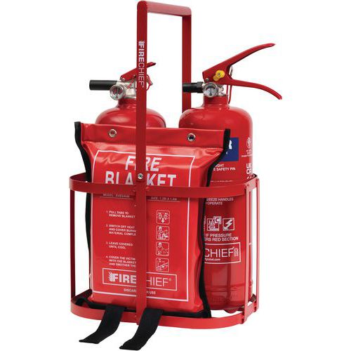 Firechief Hot Work Kit -Powder & Foam Fire Extinguisher & Fire Blanket