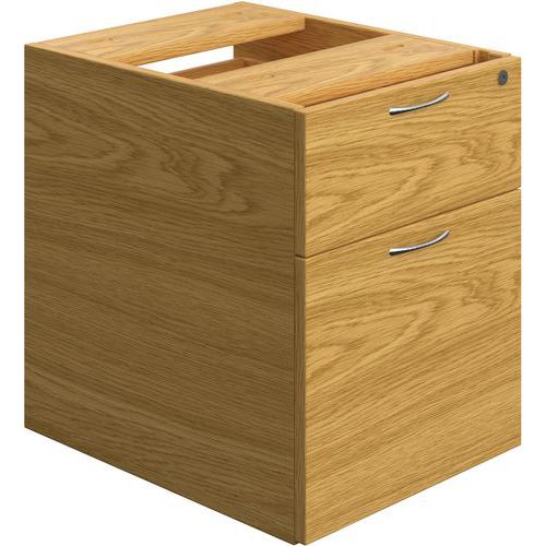 Deep 2-Drawer Pedestal - Under Bench Filing Cabinet Accessory