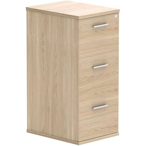 3-Drawer Pedestal/Office Cabinet - A4/Foolscap Filing - MFC/Wood - FSC