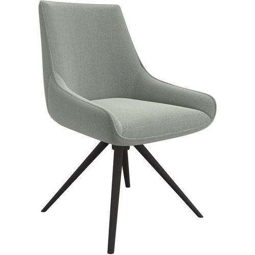 Reception/Breakout Chair - Green Or Grey Fabric - 4 Star Base - Guise