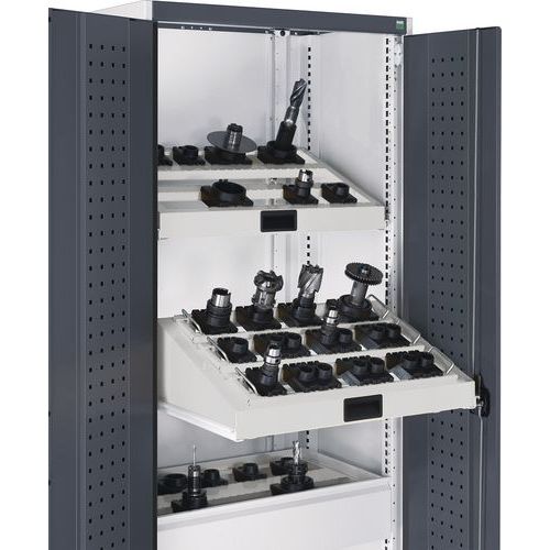 Bott Cubio Sliding Shelf Insert For CNC Storage Range 800mm Wide