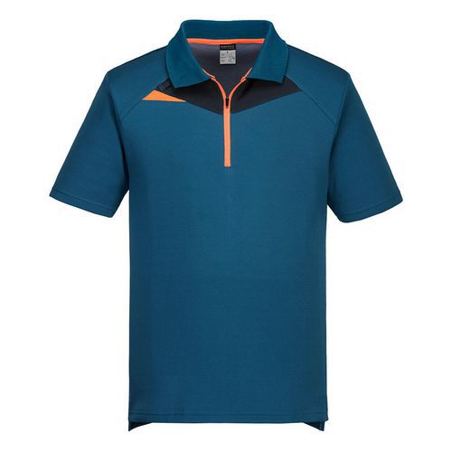 Unisex Sporty Workwear Polo Shirt - Blue Or Black -S-XXXL -Portwest UK