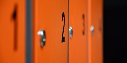 Numbered Lockers