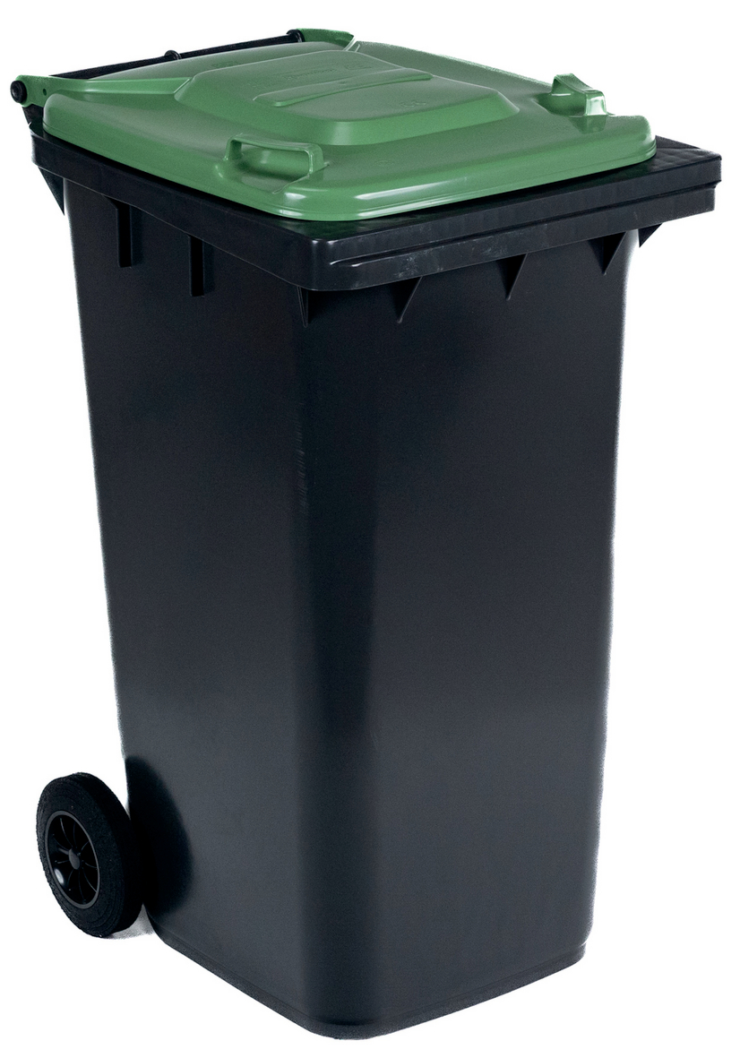 Large 240 L Wheelie Bin - Coloured Waste Sorting Lids - Manutan Expert ...
