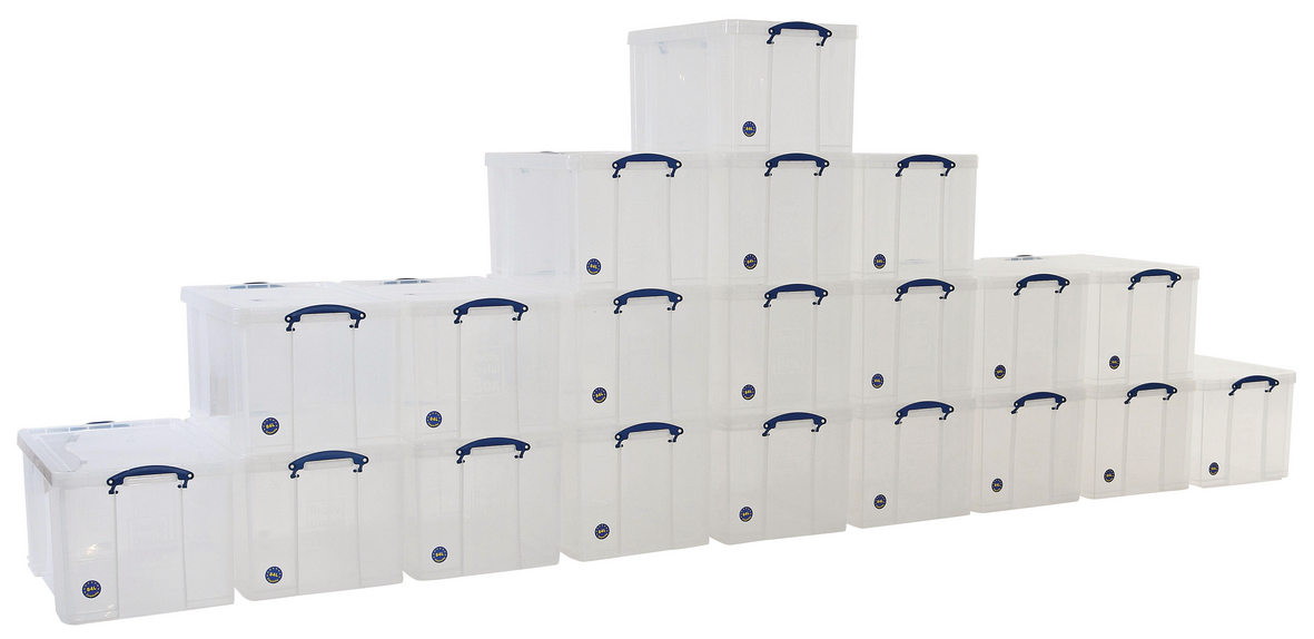 84L Really Useful Storage Plastic Boxes - Pallet Buy of 20 Units ...