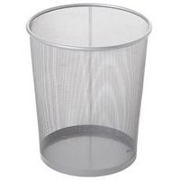 Silver round mesh bin - 19 l - Rubbermaid