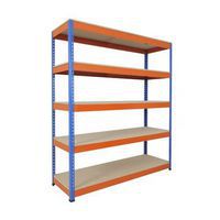 Rapid 1 Standard Duty Shelving with Chipboard Shelves